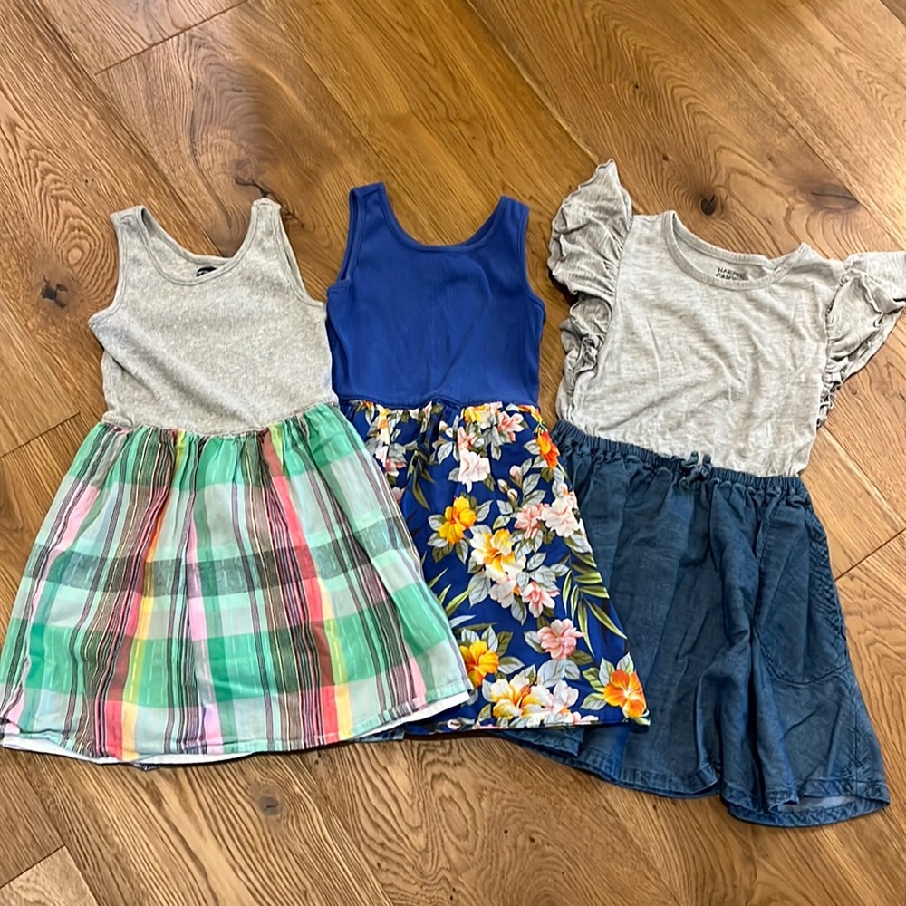 Trio of girls dresses